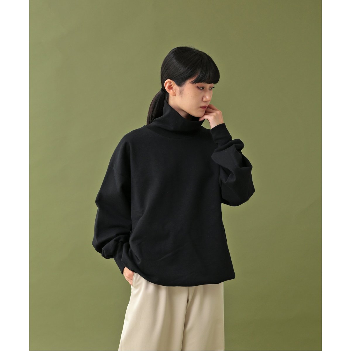 FOLL / フォル】basic sweat turtleneck | ジャーナルスタンダード