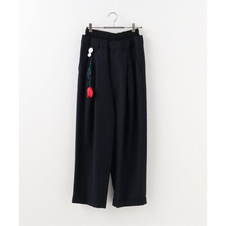 BED J.W. FORD / ベッドフォード】 Double-West Tack-Pants V 