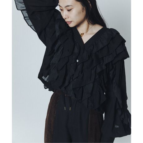 KIARIS vintage＆closet×JS】オールフリルブラウス | ジャーナル 
