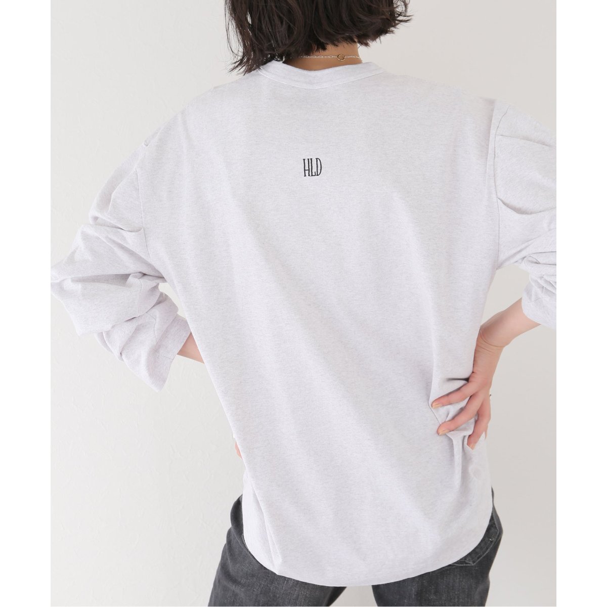 【HOLIDAY/ホリデイ】 SUPER FINE DRY PUFF カットソー HOLIDAY（ホリデイ）の「SUPER FINE DRY PUFF L/S TOPS スーパー