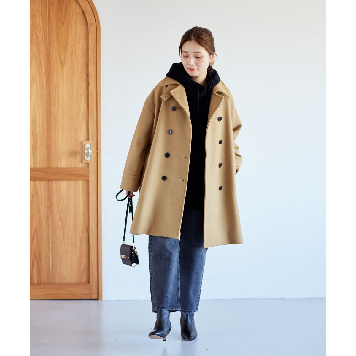 JOURNAL STANDARDビシュウメルトンロングPコート36 尾州メルトンロング Pコート | ジャーナルスタンダード(JOURNAL