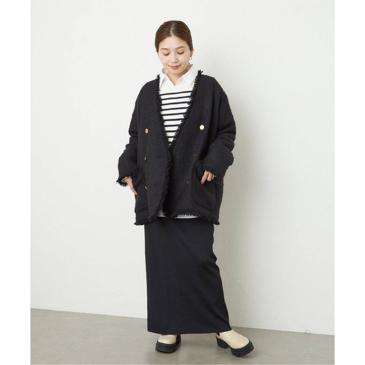 ループツイードイージージャケット | ジャーナルスタンダード