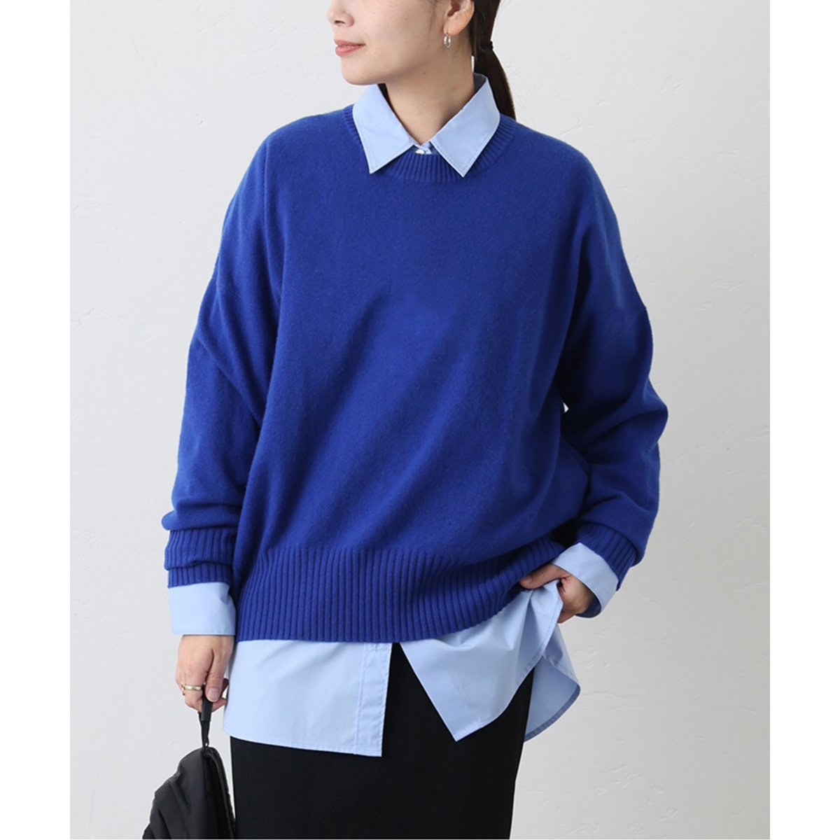 カシミヤクルーネックプルオーバー | ジャーナルスタンダード(JOURNAL