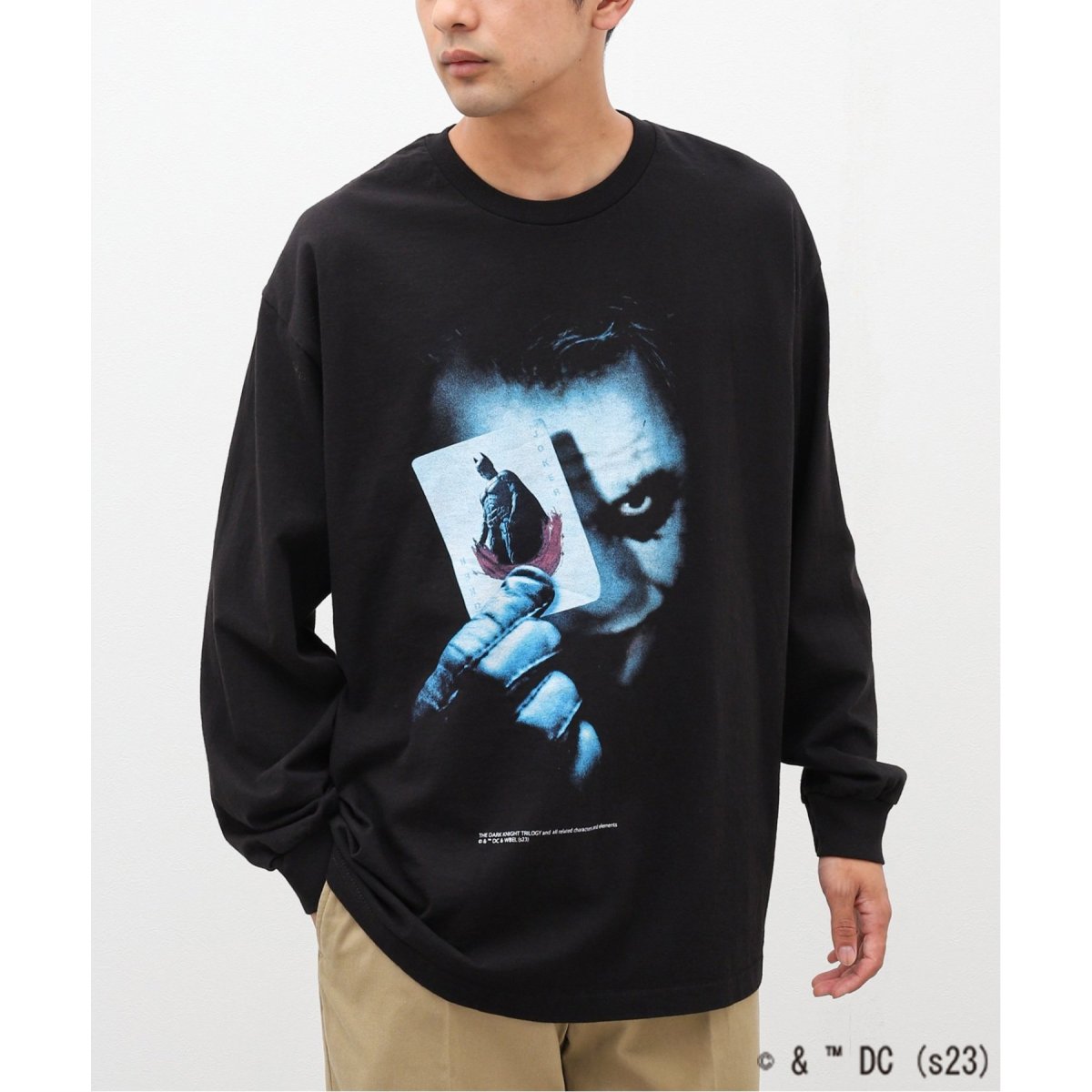 ジャーナルスタンダード　ジョーカー 長袖Tシャツ ダークグレー ジョーカー 長袖Tシャツ ダークグレー - メルカリ