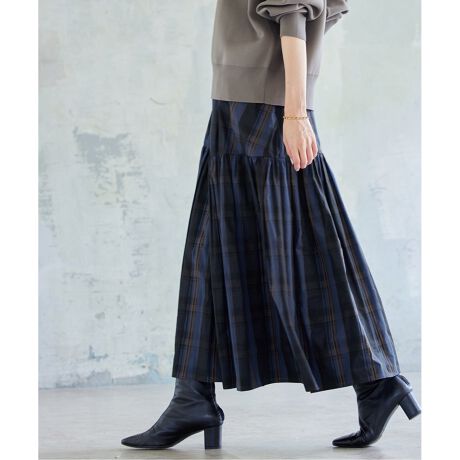 WEB限定追加2》メモリーチェックスカート | ジャーナルスタンダード  