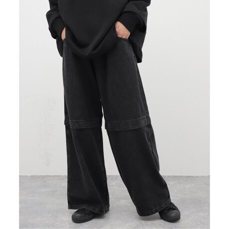 WILLY CHAVARRIA / ウィリー チャバリア】DENIM LAYERED PANTS 
