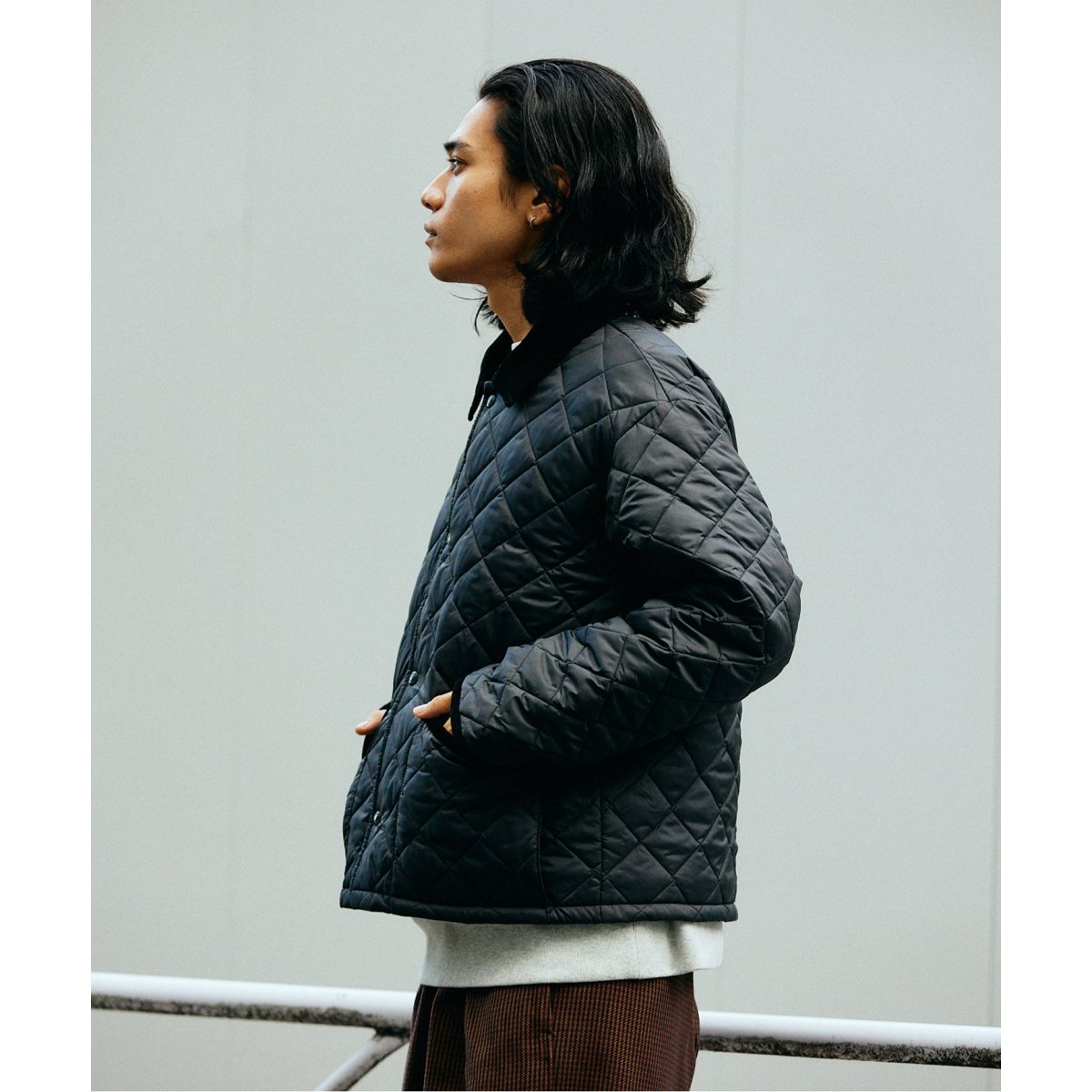 LAVENHAM / ラベンハム】別注 Cropped Over size Denham | ジャーナル