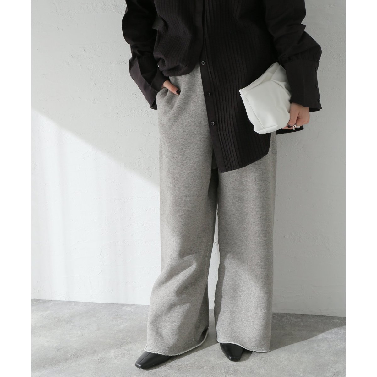 SEEALL/シーオール】 YAK TERRY SWEAT BUGGY PANT：:パンツ