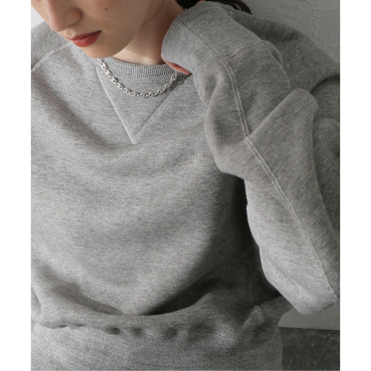 SEEALL/シーオール】YAK TERRY SWEAT KIMONO SWEAT：スウェット