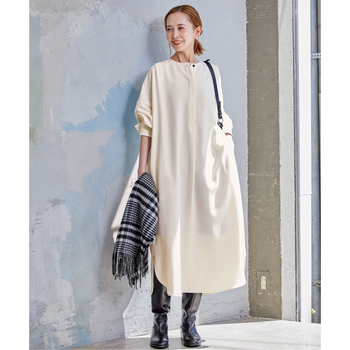 JOURNAL STANDARD ウーリッシュフラノワンピース JOURNAL STANDARD（ジャーナルスタンダード）の「ウーリッシュ