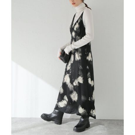 NOMA t.d. / ノーマティーディー】HAND DYED SLIP DRESS：ワンピース  