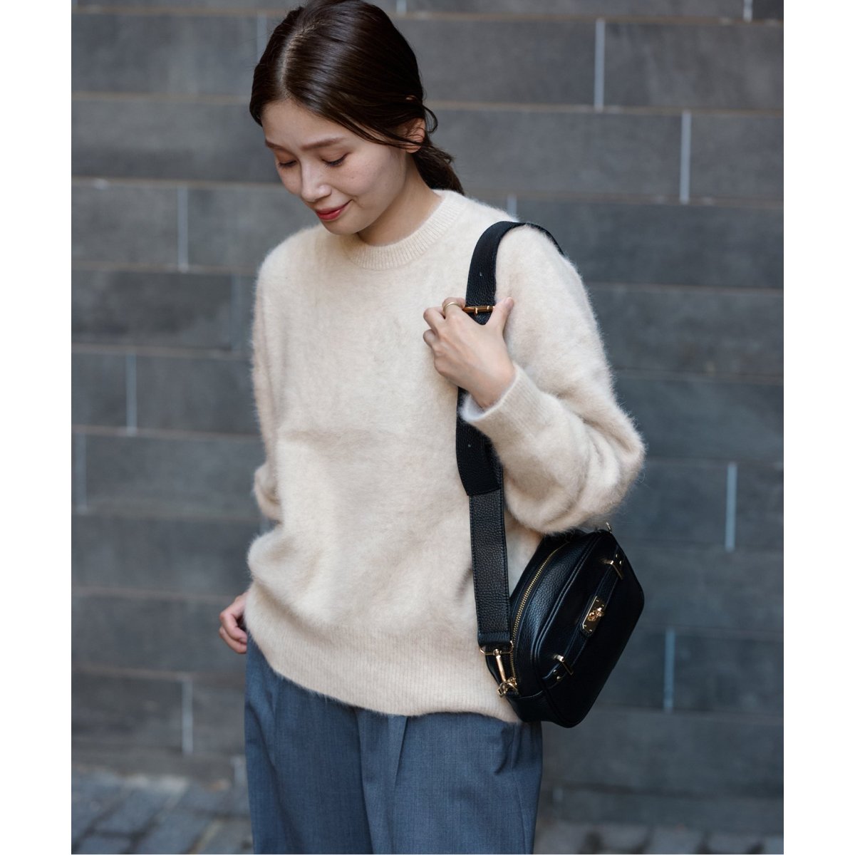 美品　マーリエパーエフデ　ダッフル　ファー RUIRUE BOUTIQUE ダッフルコート コート ウール100