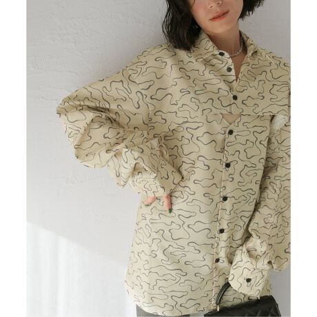 MIOSMOKEY/ミオズモーキー】PRINT DETACHABLE ST：シャツ | ジャーナル 