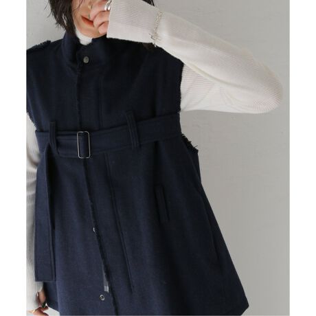 RHODOLIRION /ロドリリオン】BELTED VEST：ベスト | ジャーナル 