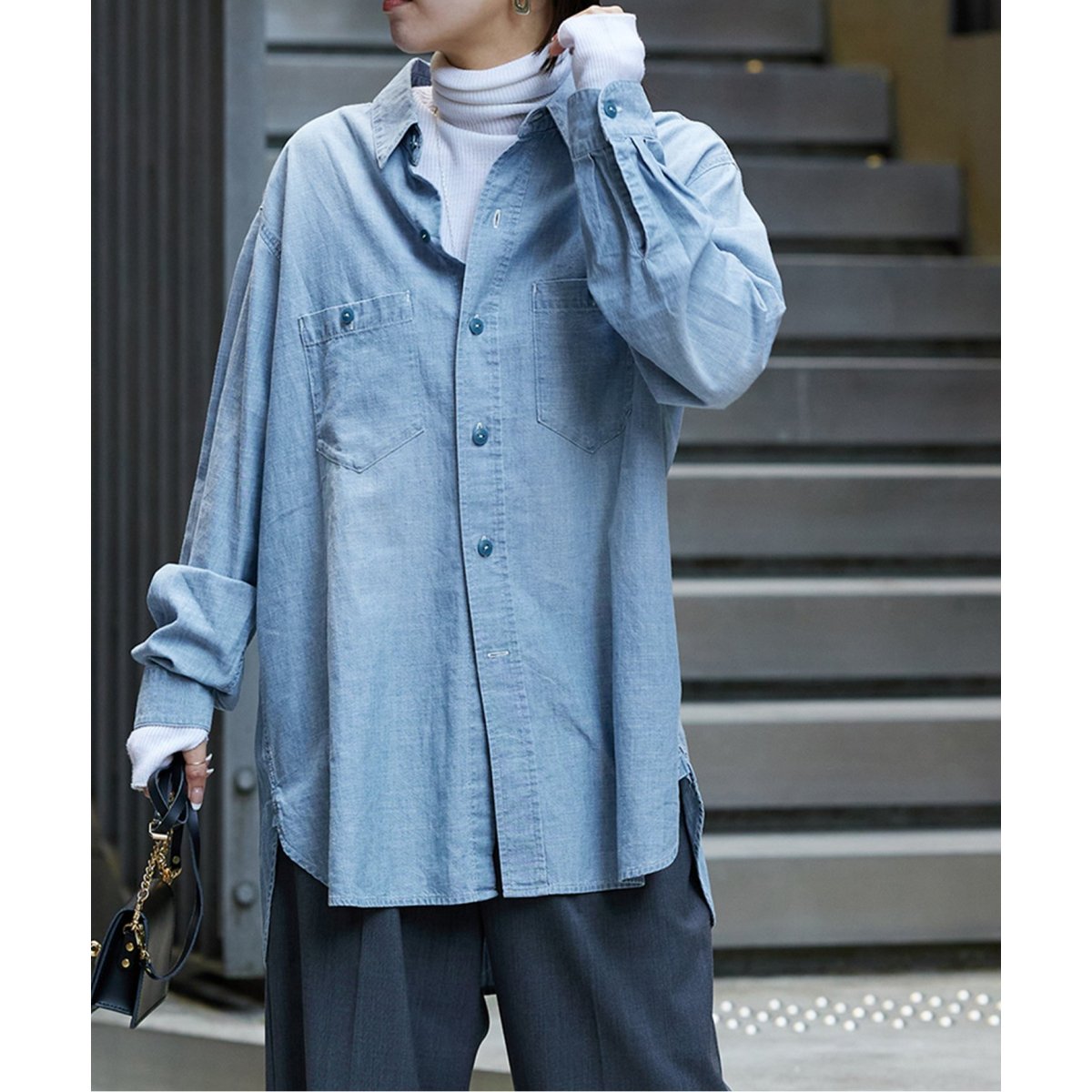 追加2》CHAMBRAY SHIRT-