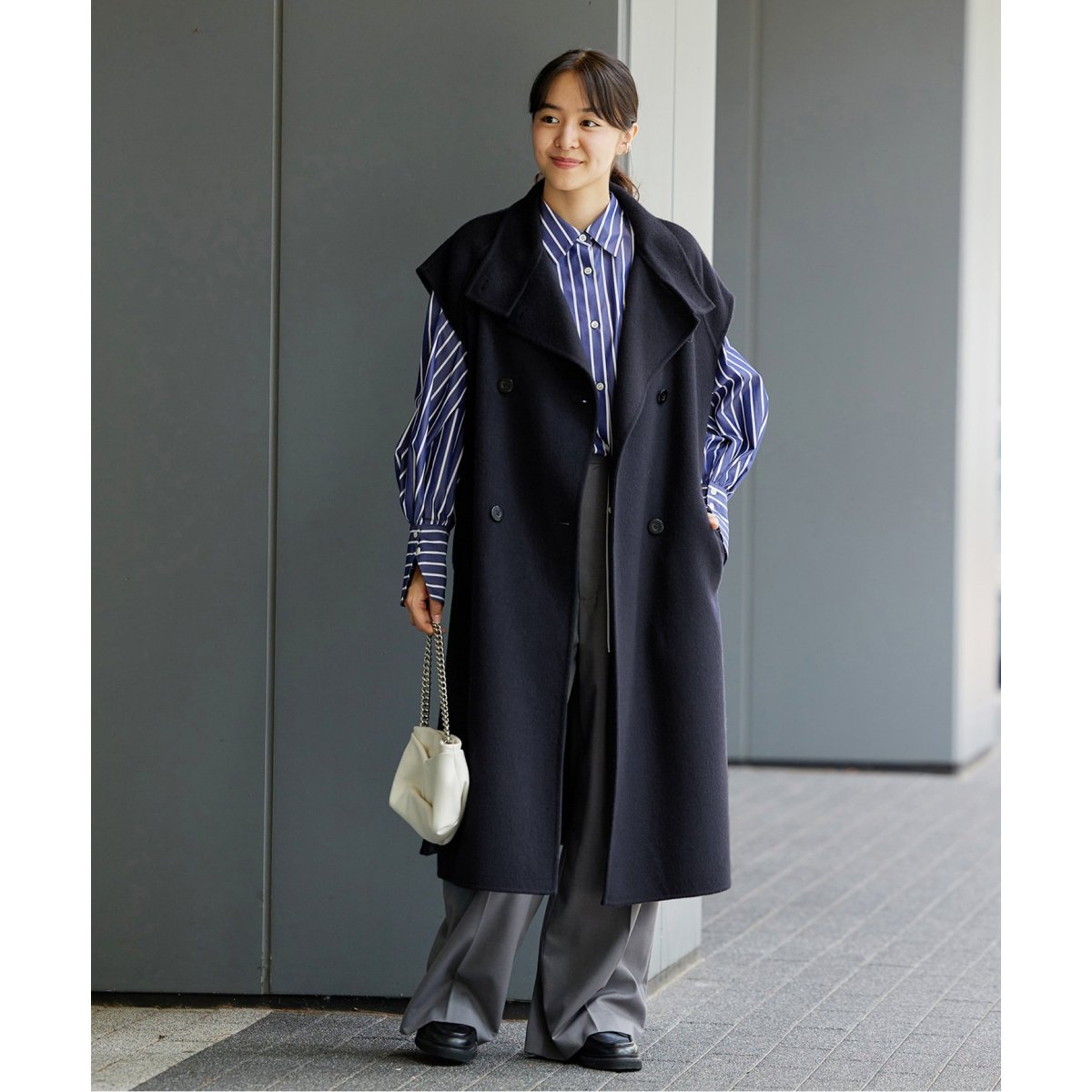 ウールリバーミリタリーロングジレ | ジャーナルスタンダード(JOURNAL