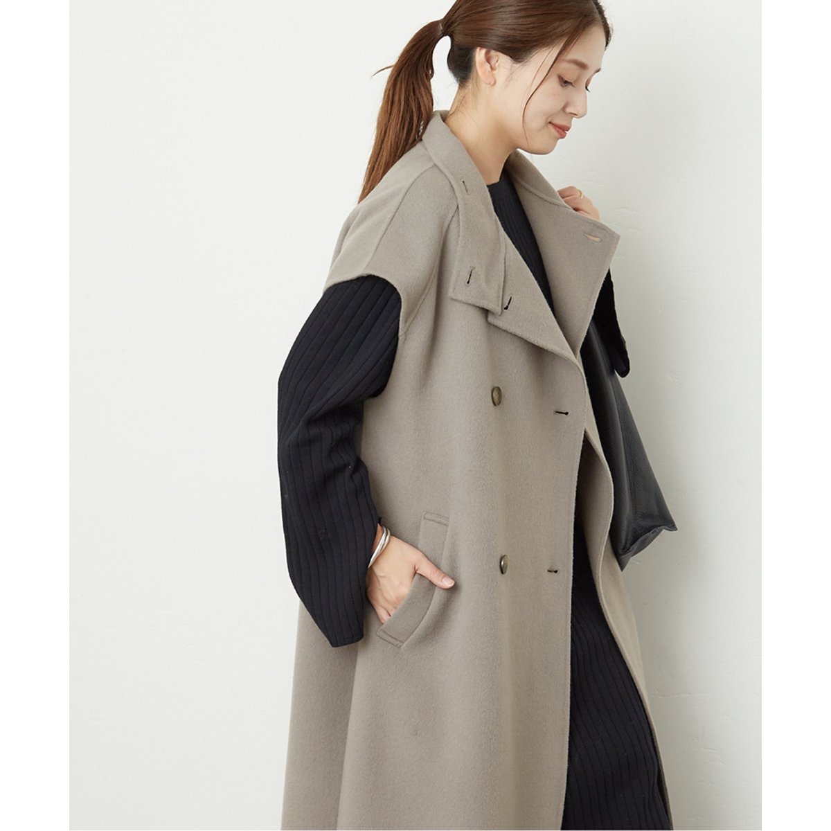 ウールリバーミリタリーロングジレ | ジャーナルスタンダード(JOURNAL