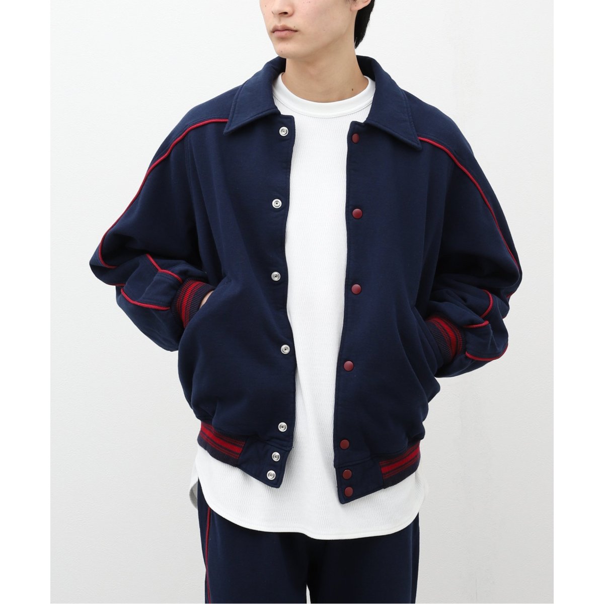 お取り寄せ フィルザビル FILL THE BILL ZIPUP KNIT BLOUSON