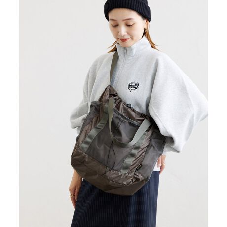 別注》【HOLIDAY/ホリデイ】PACKABLE STRAP TOTE BAG：トートバッグ 