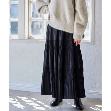 □《追加8》ミニプリーツティアードスカート | ジャーナルスタンダード  