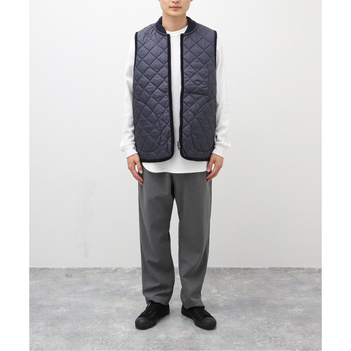 LAVENHAM / ラベンハム】ZIP BOMBER GILET MENS | ジャーナル