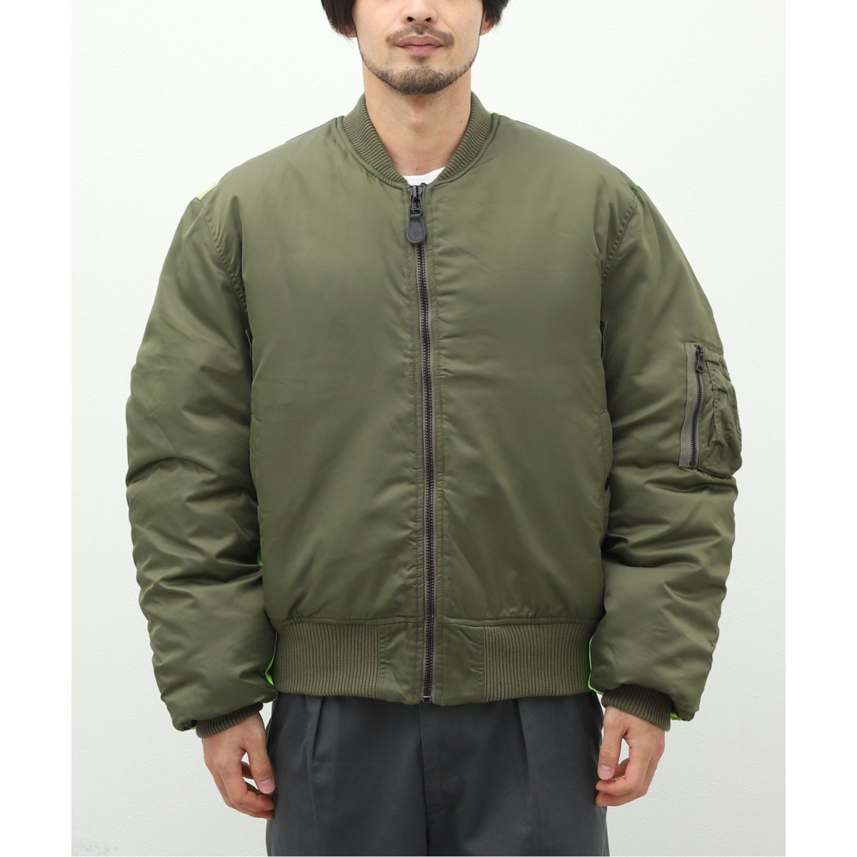 MAHARISHI / マハリシ】HI-VIS MA-1 FLIGHT JACKET | ジャーナル