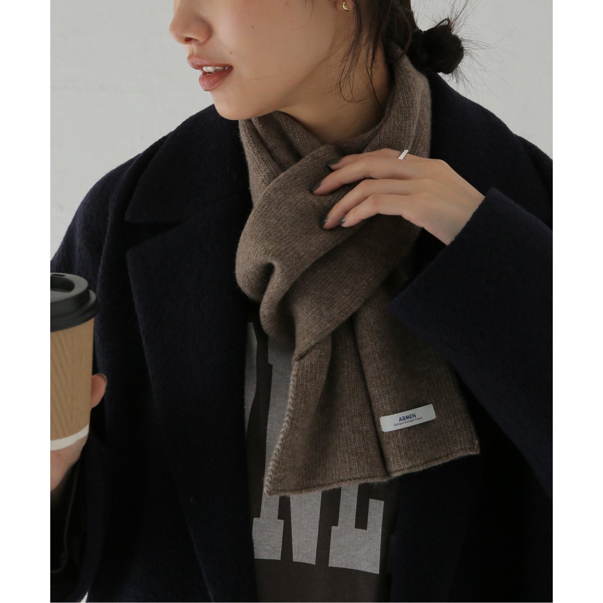 ARMEN/アーメン】 2TONE LOOP SCARF:マフラー | ジャーナル