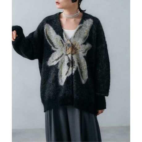 TOLIGHT×JOURNALSTANDARD】モヘヤジャガードカーディガン | ジャーナル 