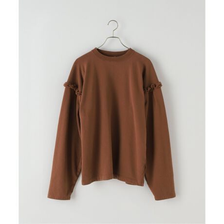 HOLIDAY/ホリデイ】 MINI SWEAT RUFFLE TOPS：スウェット | ジャーナル 