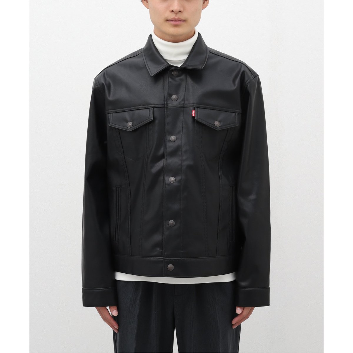 LEVI'S / リーバイス】THE TRUCKER JKT LEATHER | ジャーナル