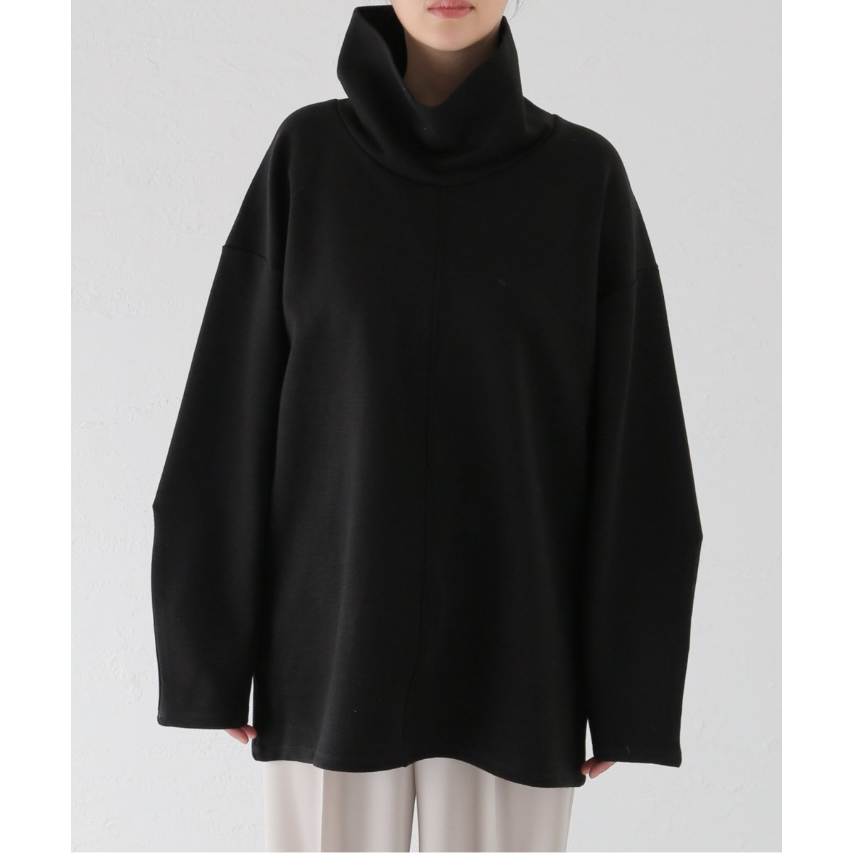 CLANE/クラネ】STAND NECK WIDE TOPS:カットソー | ジャーナル ...