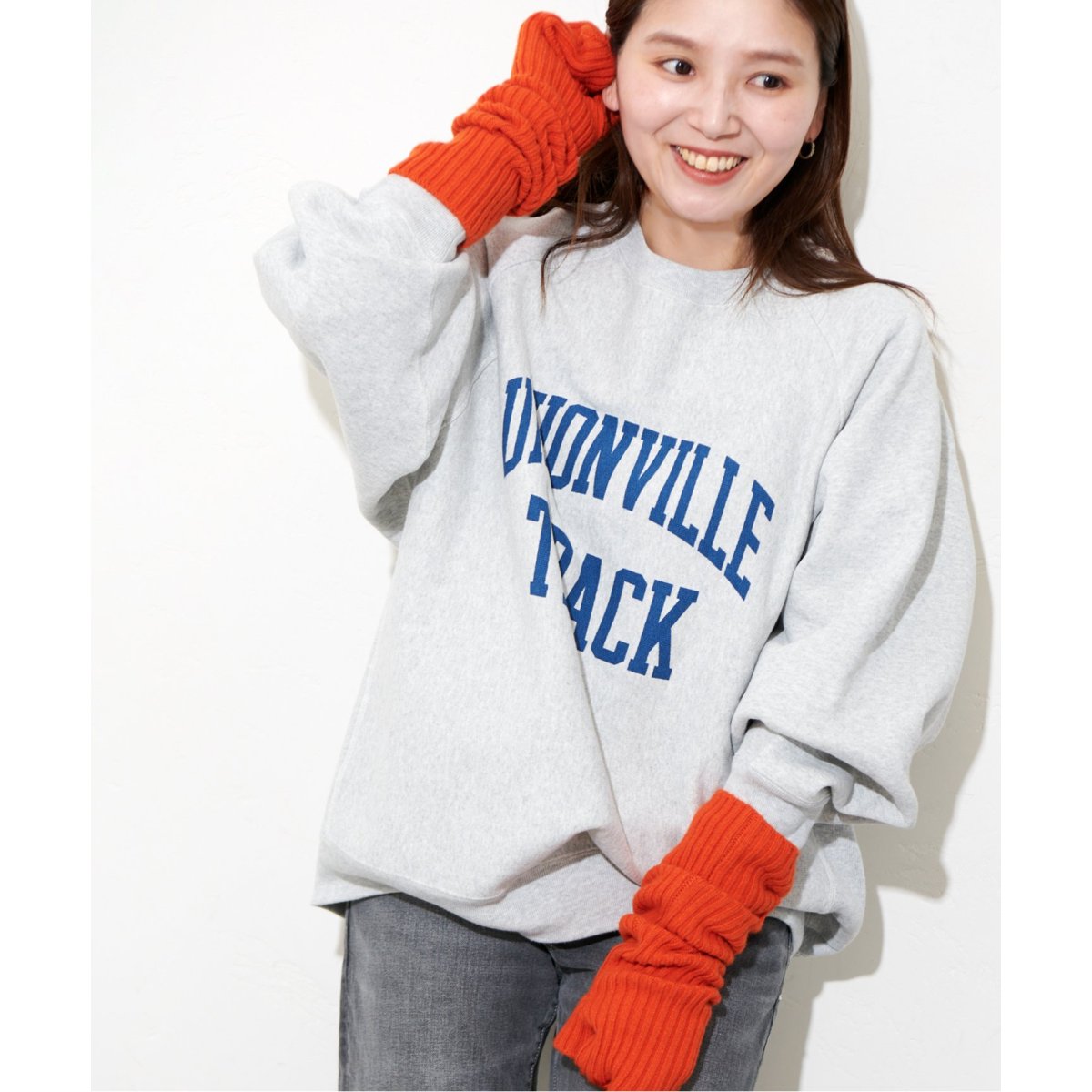 CHAMPION JS - チャンピオン別注 RW モックネック スウェット