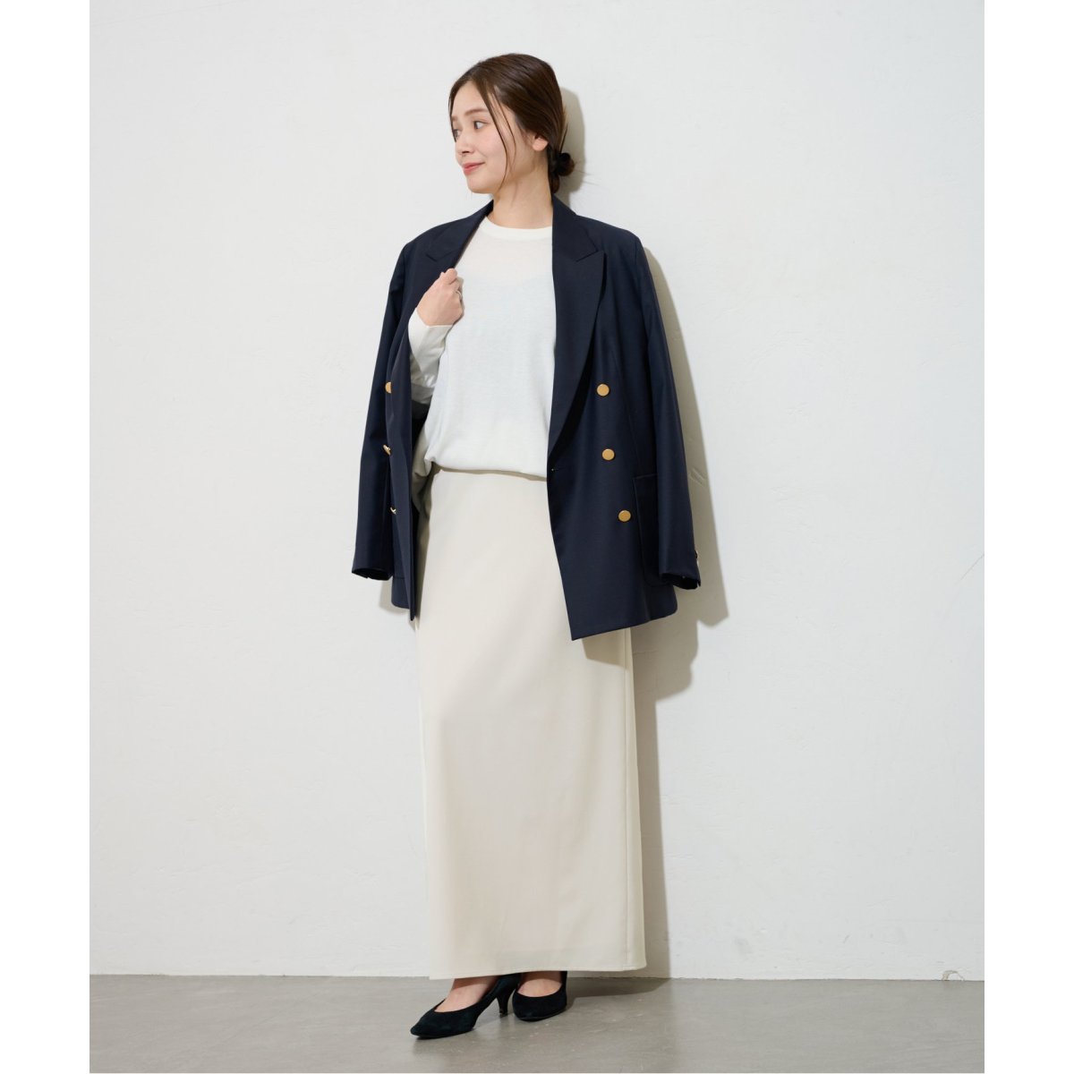 新品未使用【JORNAL STANDARD】SOクリーンツイルタイトスカート38 一部店舗＋WEB限定》Onda×JS クリーンツイルタイトスカート