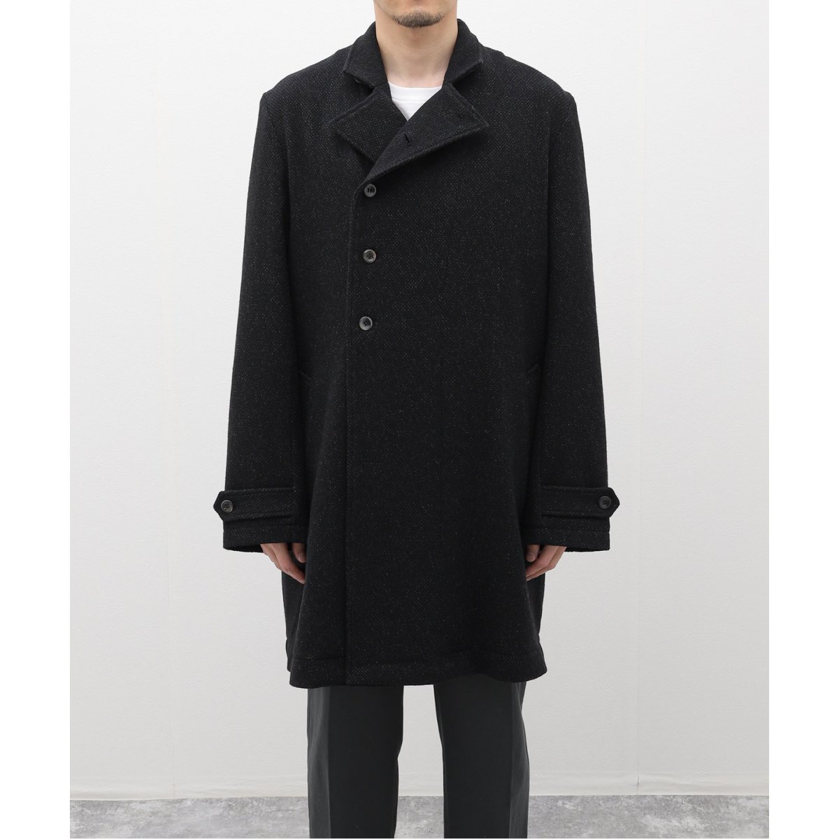 frank leder黒 ウール ライダースコート FRANK LEDER/フランクリーダー】MOUNTAIN WOOL W COAT | ジャーナル