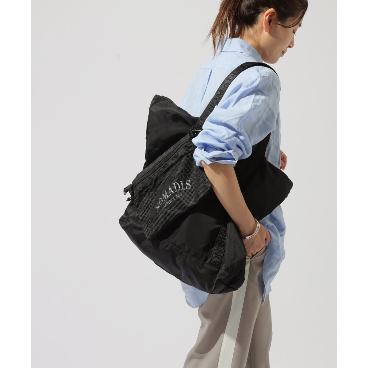 さえさえJOURNALSTANDARD別注ノマディストートバッグ さえさえJOURNALSTANDARD別注ノマディストートバッグ NOMADIS