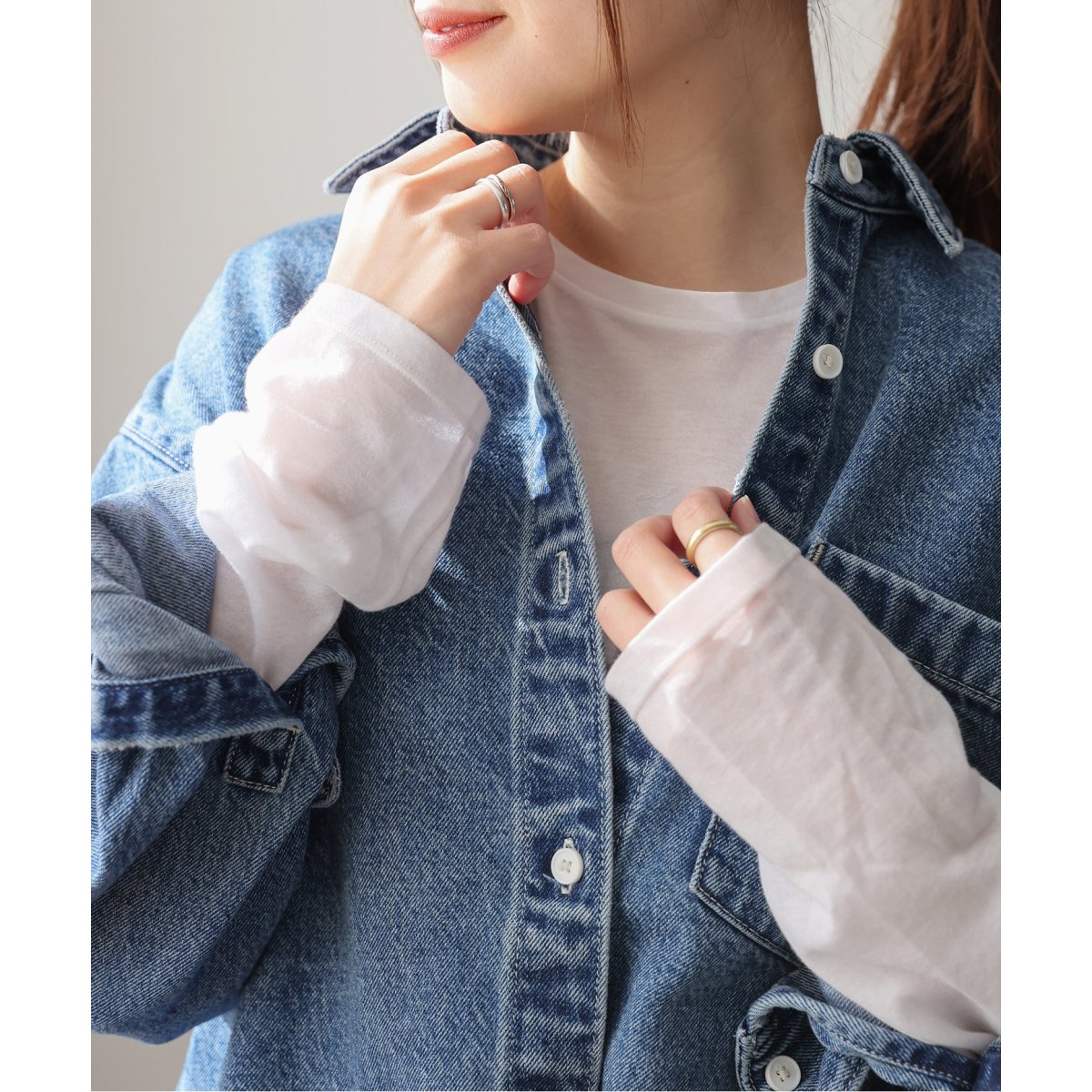 □《追加7》クルーネックシアーロングTシャツ | ジャーナル □《追加7》クルーネックシアーロングTシャツ | ジャーナル