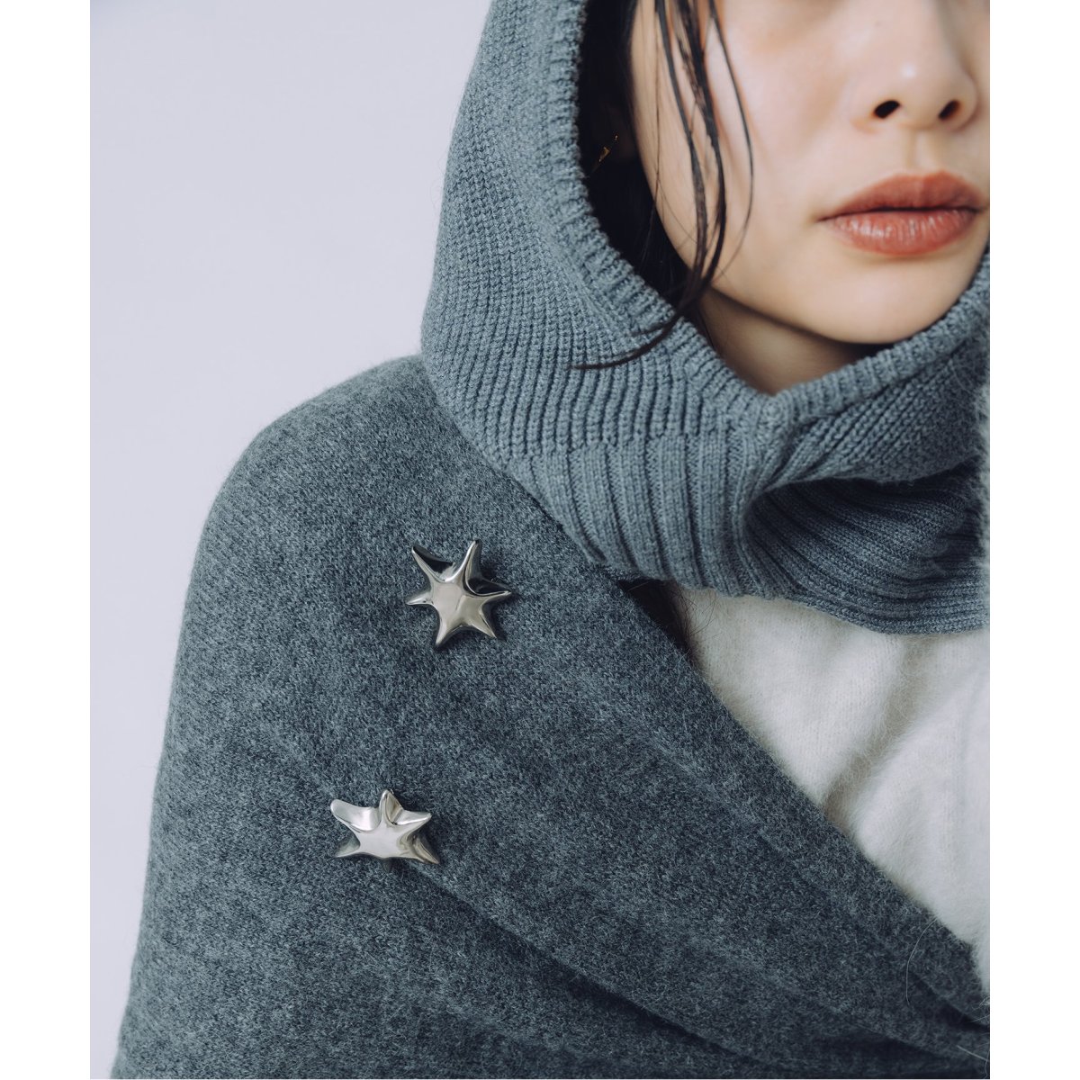 予約》別注【MAISON DPULSE/メゾンドパルス】STAR BROOCH ：ブローチ