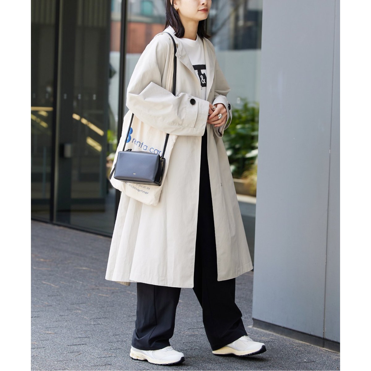 JOURNAL STANDARD コットンナイロンフレアコート JOURNAL STANDARD（ジャーナルスタンダード）の「《追加