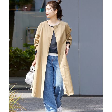 コットンナイロンフレアコート | ジャーナルスタンダード(JOURNAL  