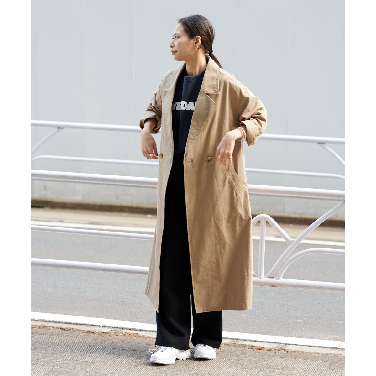 追加》コットンツイル ロングコート | ジャーナルスタンダード