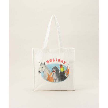 HOLIDAY/ホリデイ】 TOTE BAG(ZOO)：トートバッグ | ジャーナル 