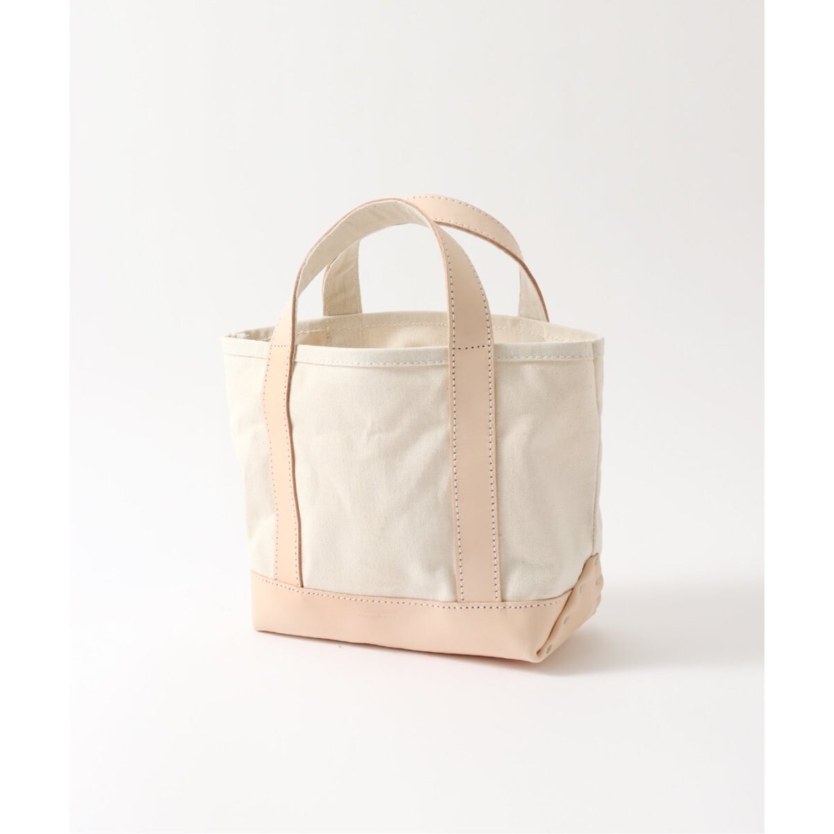 【完売品新品】JS別注HERITAGE LEATHERヌメ革キャンバストート HERITAGE LEATHER / ヘリテイジレザー】別注 CANVAS*LEATHER S