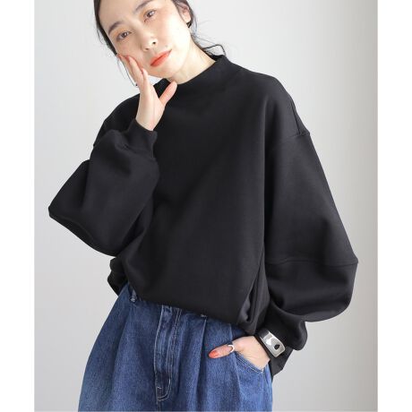 CLANE/クラネ】 MOCKNECK OVER TOPS：スウェット | ジャーナル 