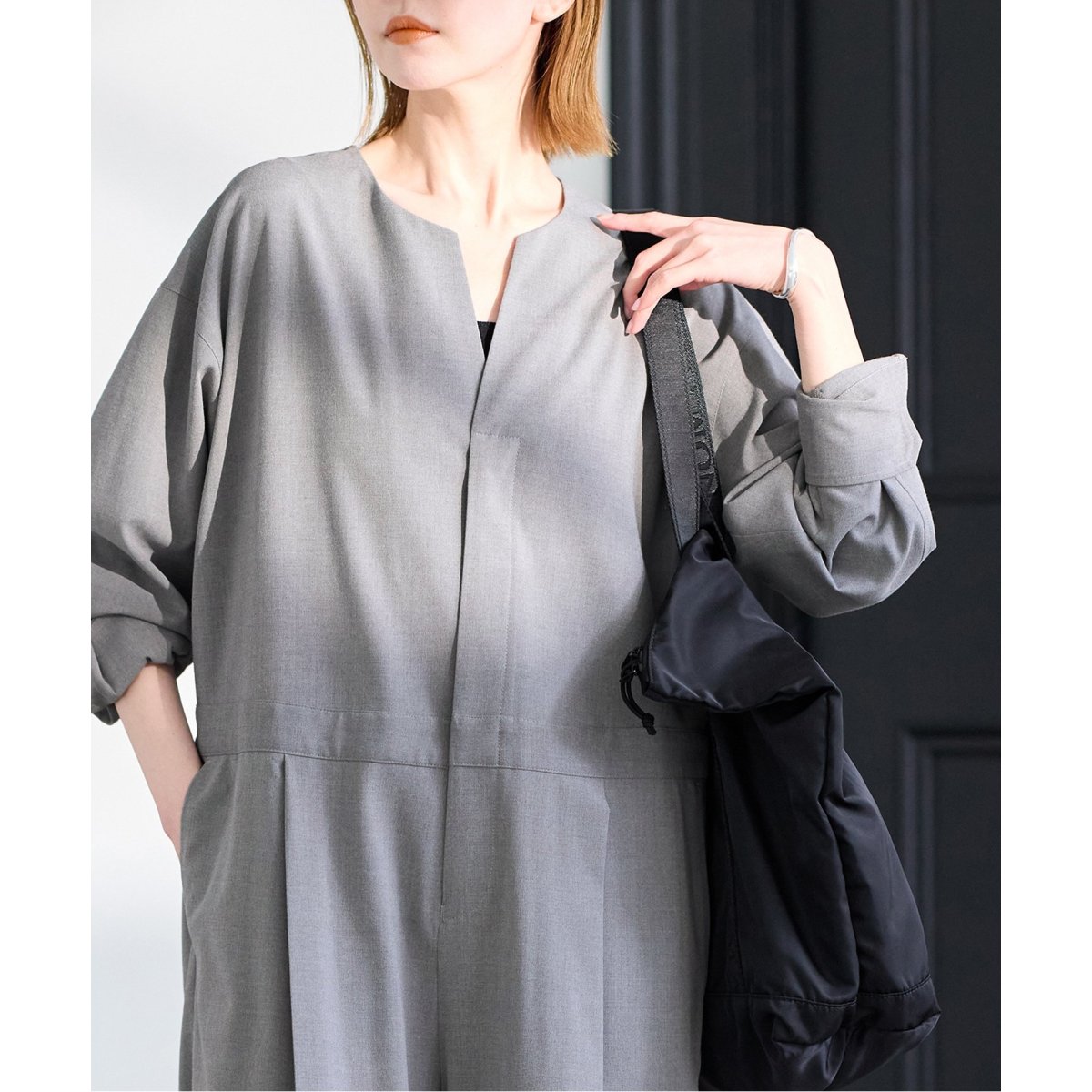 JOURNAL STANDARD ドライストレッチオールインワン　グレー ドライストレッチオールインワン | ジャーナルスタンダード(JOURNAL