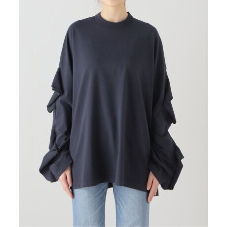 HOLIDAY/ホリデイ】 SUPER FINE DRY RUFFLE RUFFLE TOP：カッ 