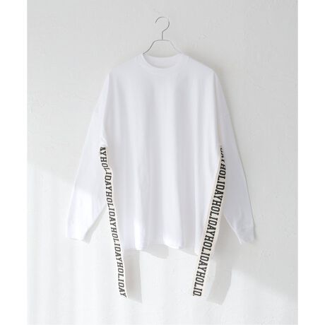 HOLIDAY/ホリデイ】SUPER FINE DRY MINI DRESS(TAPE)：カットソ 