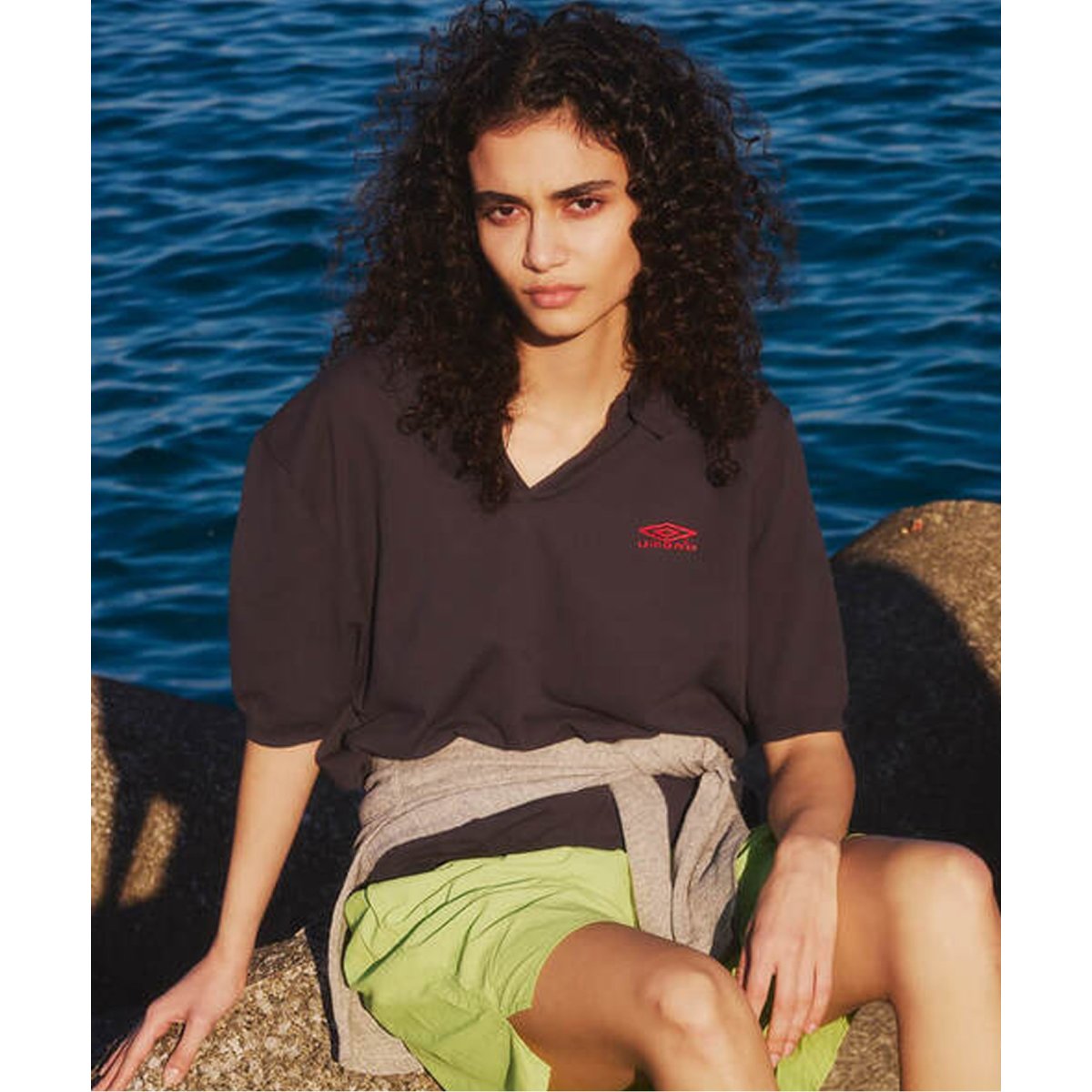 UMBRO × JOURNALSTANDARD ニット ポロシャツ　Lサイズ UMBRO × JOURNALSTANDARD ニット ポロシャツ Lサイズ - メルカリ