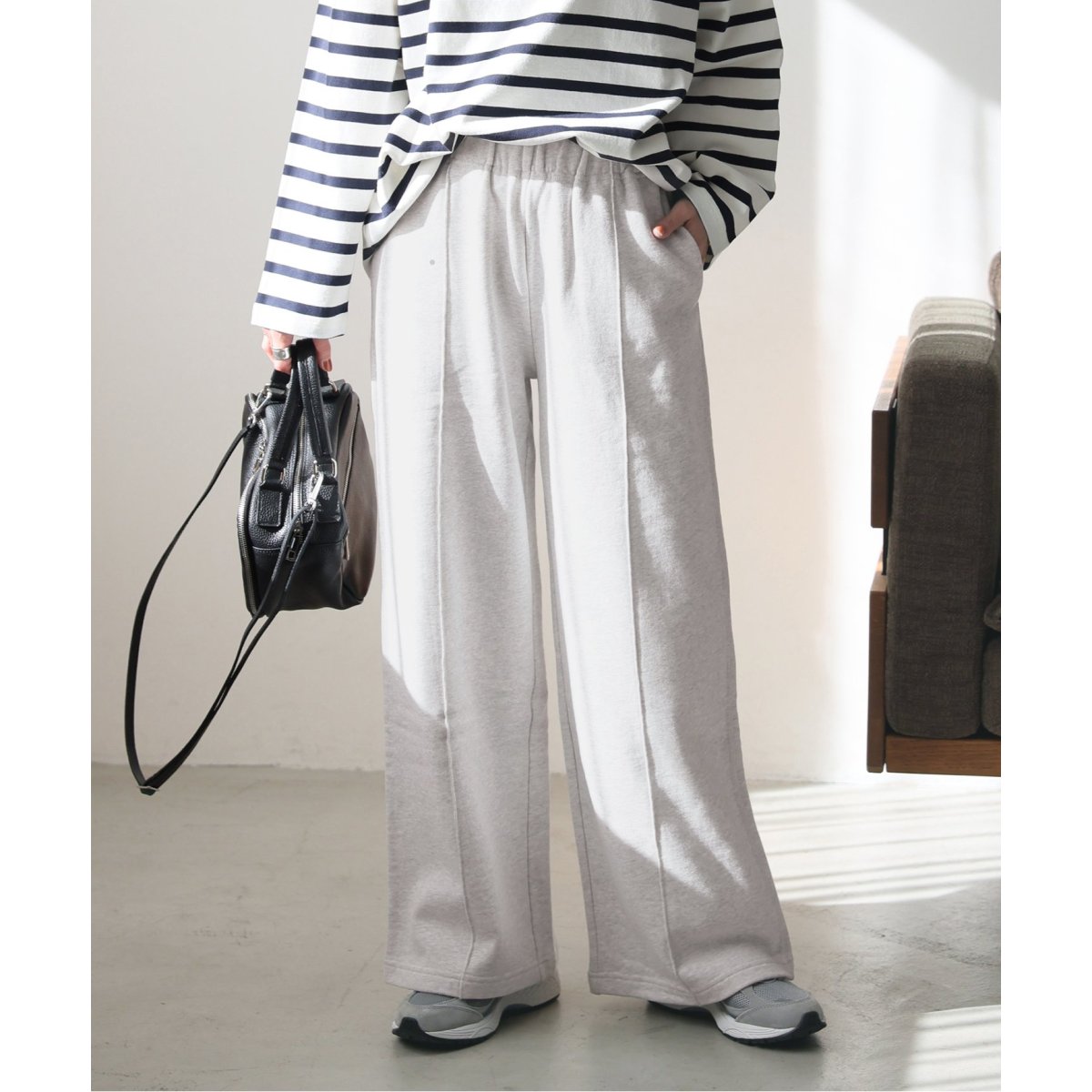 【中古】 トラックワイドスウェットパンツ | ジャーナルスタンダード パンツ