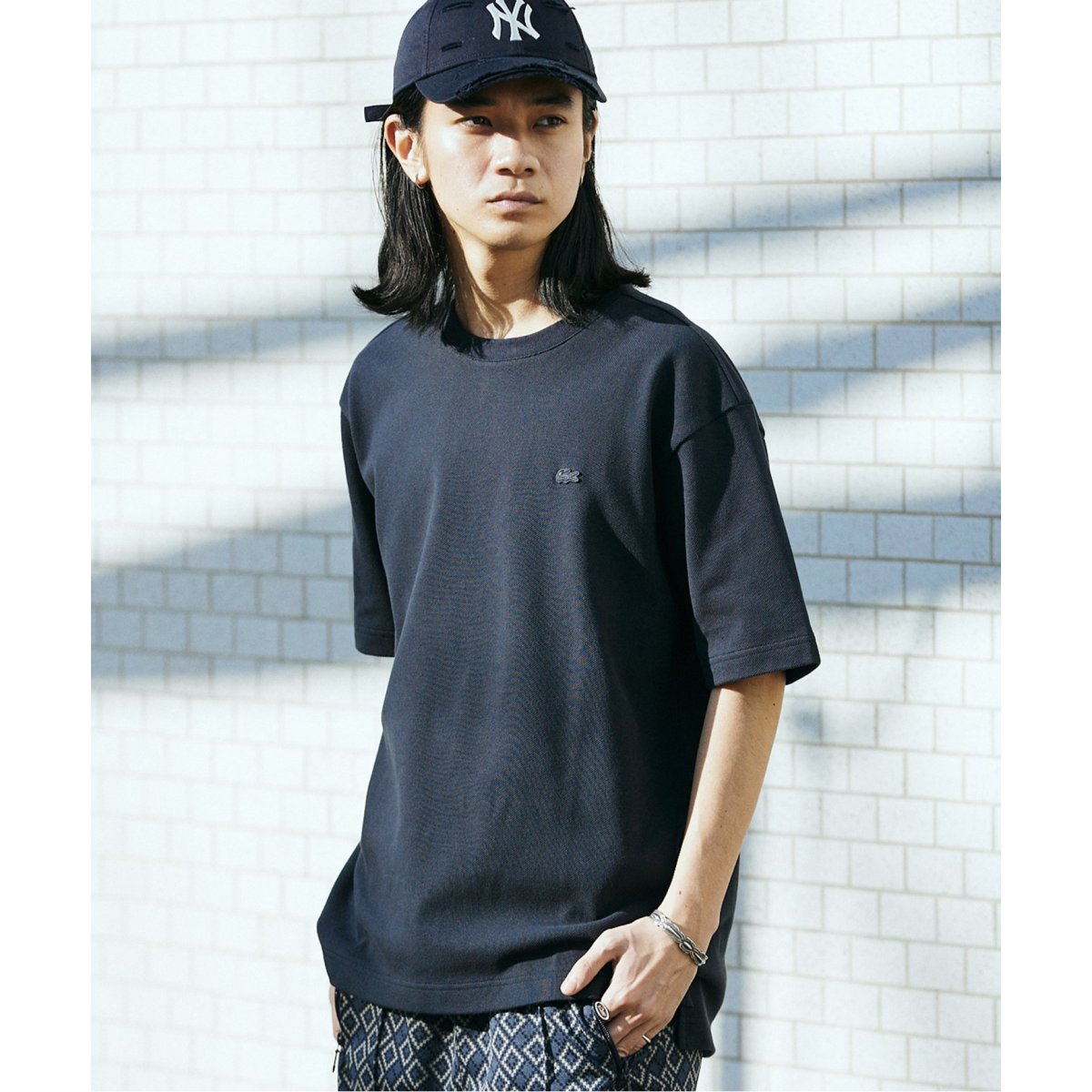 新品】LACOSTE × JS別注HEAVY PIQUE ポロシャツ L LACOSTE × JS 別注