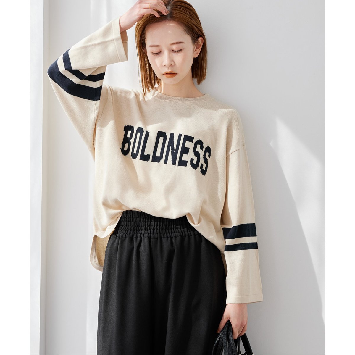 JOURNAL STANDARD BOLDNESSロゴニット JOURNAL STANDARD（ジャーナルスタンダード）の「BOLDNESSロゴニット